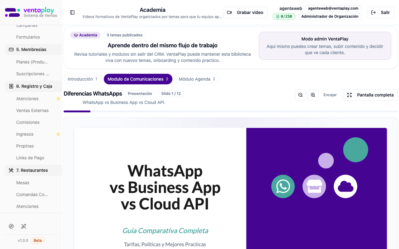 Segundo video del módulo