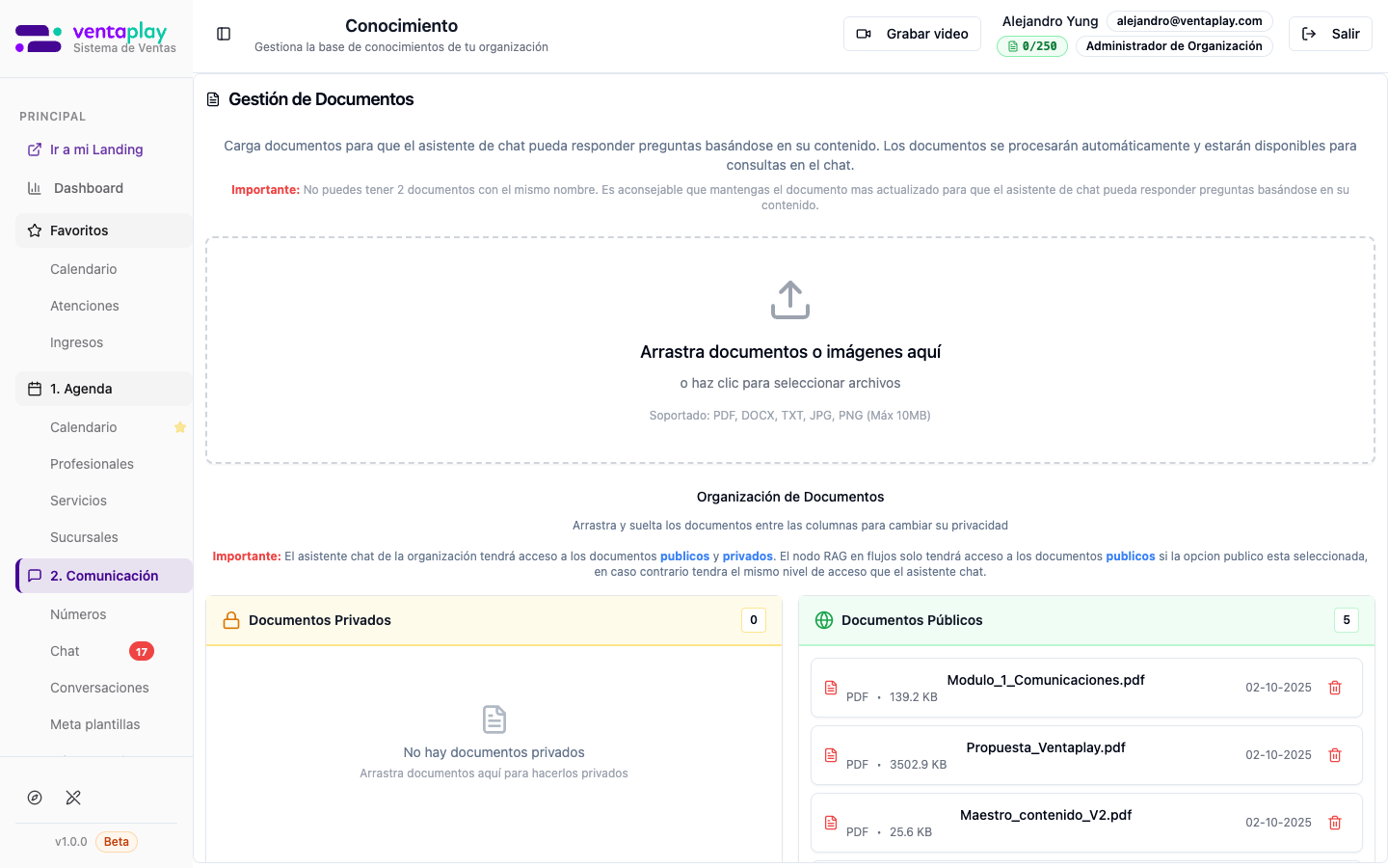 Gestión de documentos